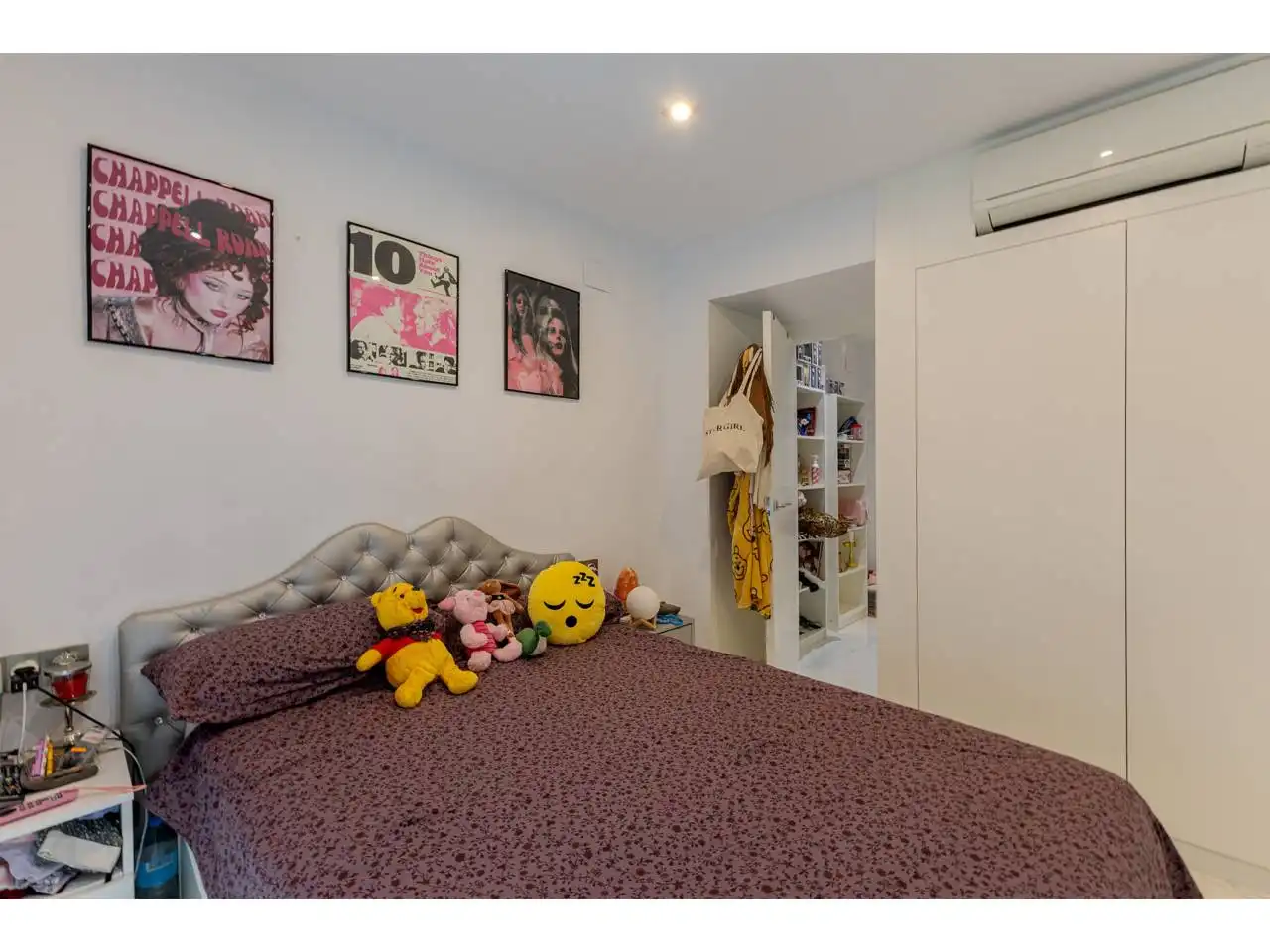 Schlafzimmer von Wohnung zum Verkauf in Valencia mit Klimaanlage, Heizung und Terrasse