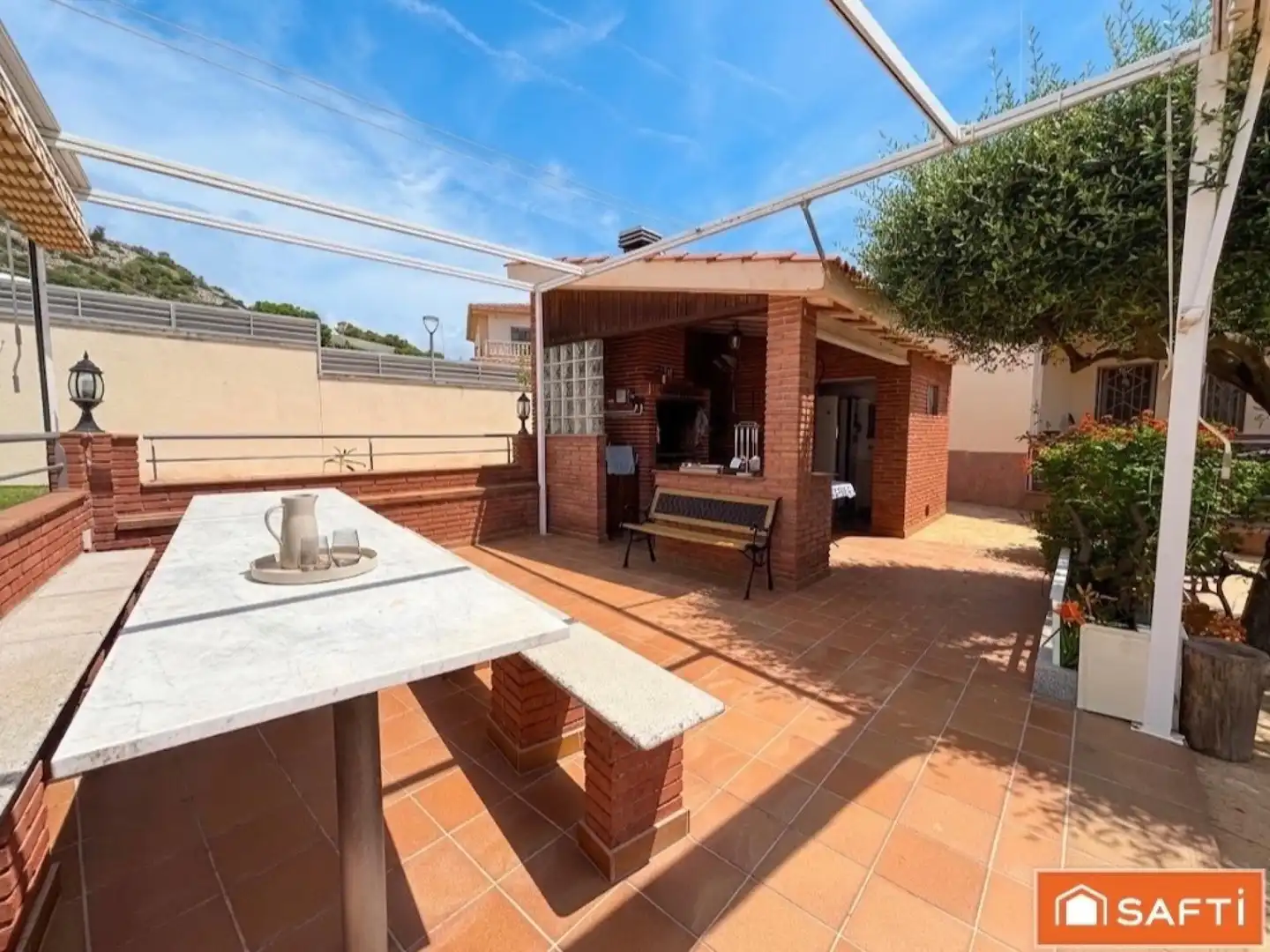 Terrassa de Casa o xalet en venda en Sant Pere de Ribes amb Calefacció