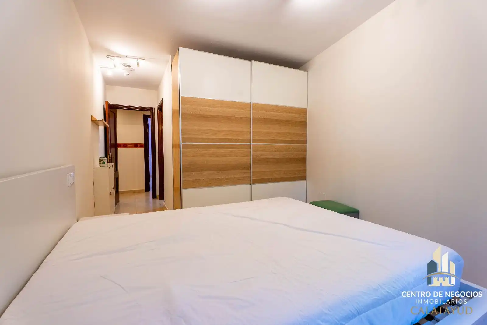 Schlafzimmer von Wohnung zum Verkauf in Calatayud mit Heizung, Parkett und Terrasse