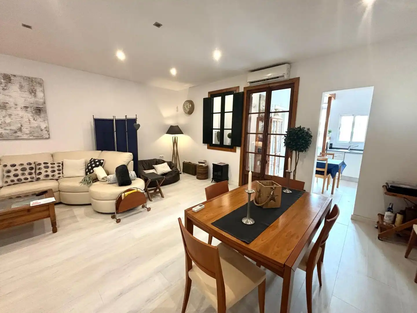 Living room of Apartments for rent in  Palma de Mallorca  with Air Conditioner and Furnished