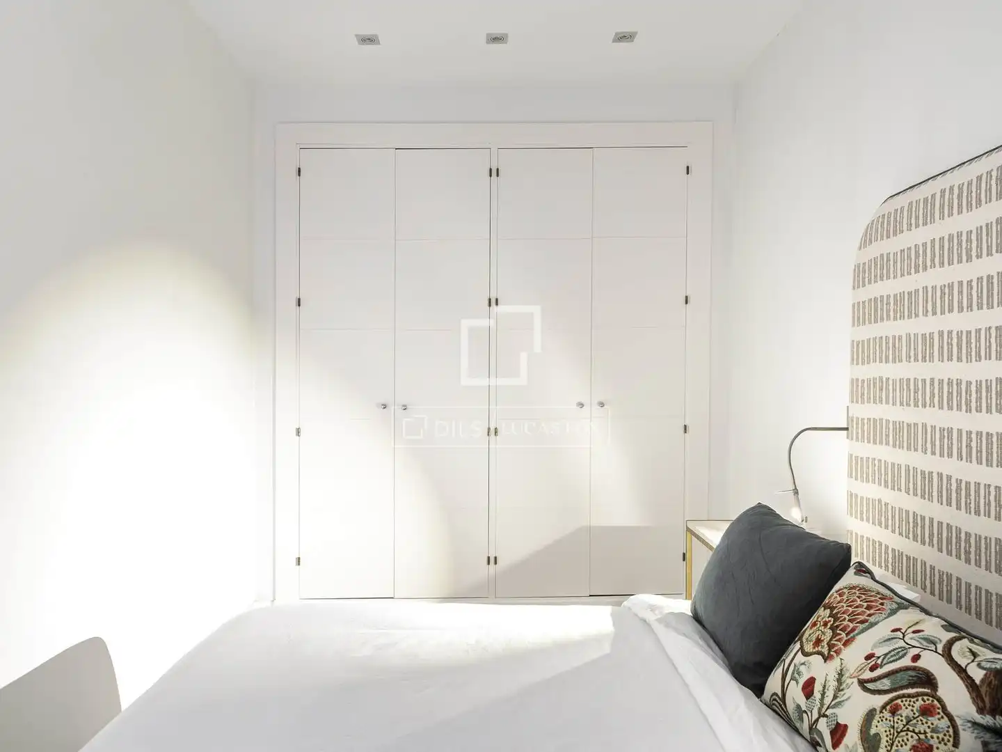 Bedroom of Flat for rent in Barrio de Salamanca