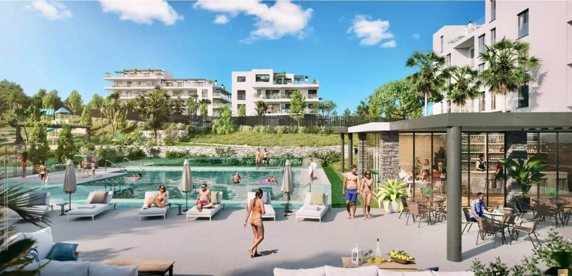 Apartamento con terraza en venta en El Faro de Calaburra - Chaparral, imagen 5