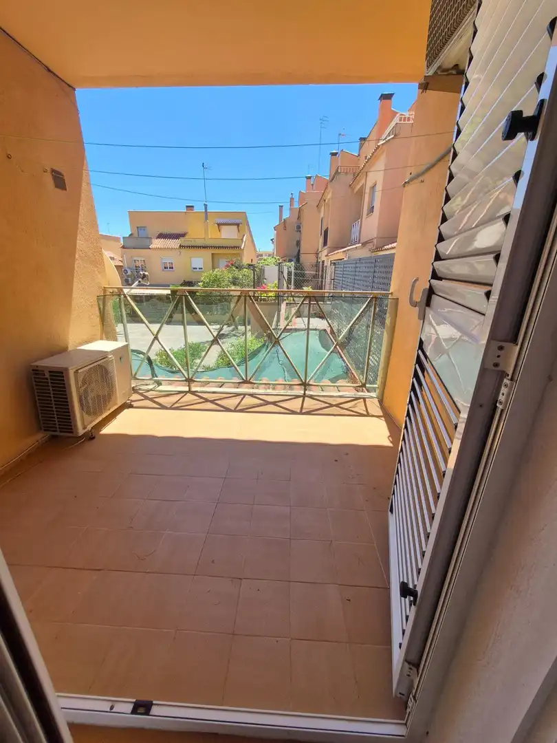 Terraza de Casa adosada de alquiler en Manises con Aire acondicionado, Terraza y Amueblado