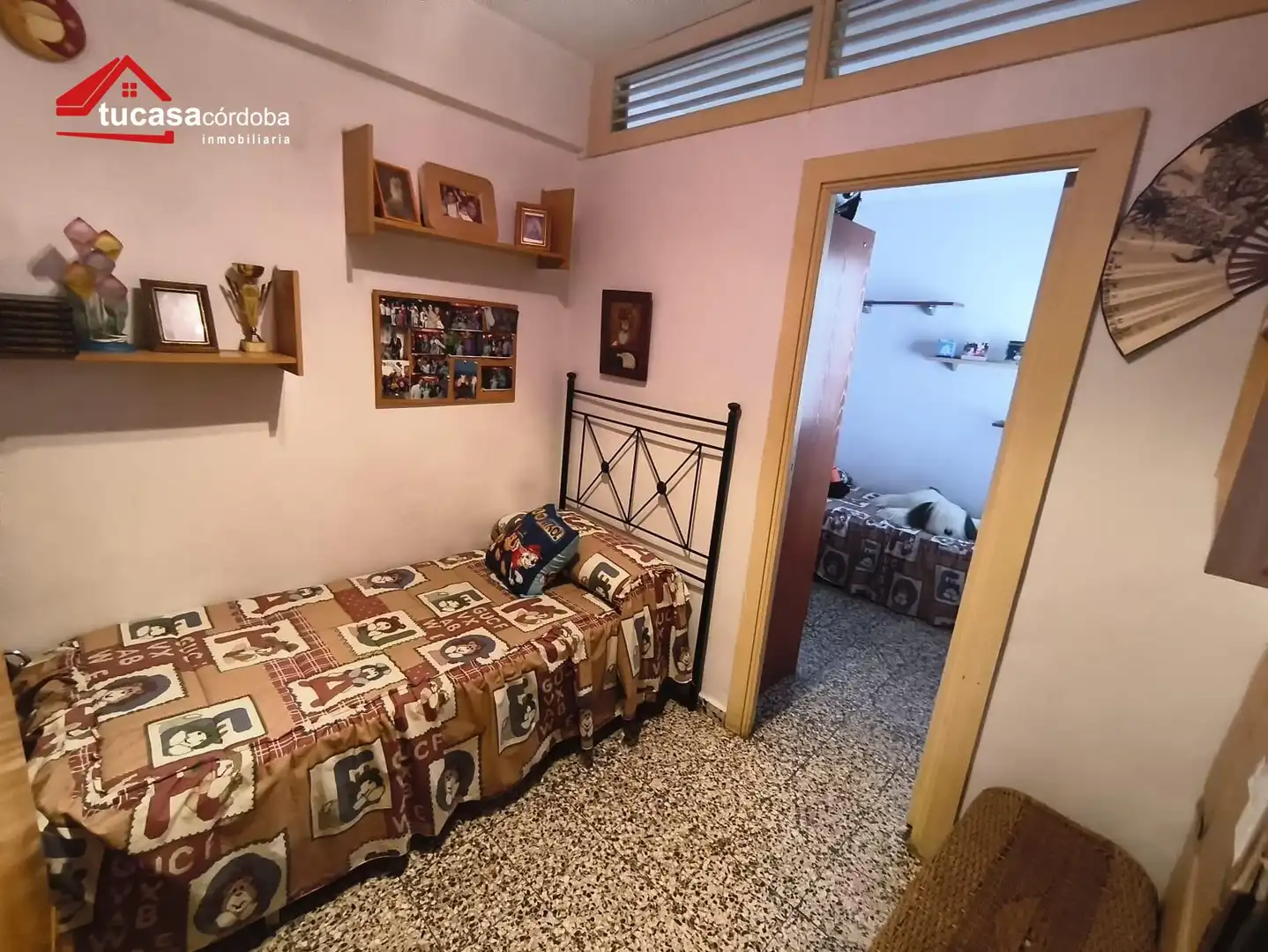 Bedroom of Flat for sale in Córdoba  with Air Conditioner, Terrace and Furnished