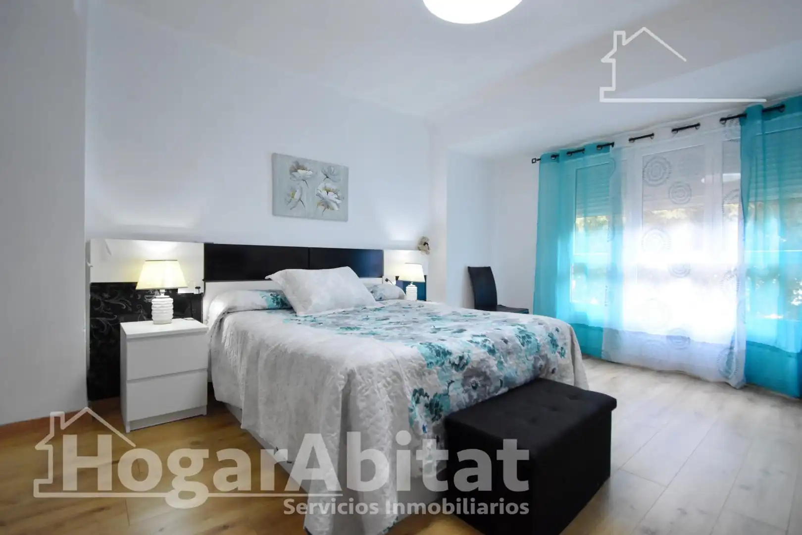 Bedroom of Flat for sale in Oliva  with Air Conditioner, Heating and Terrace