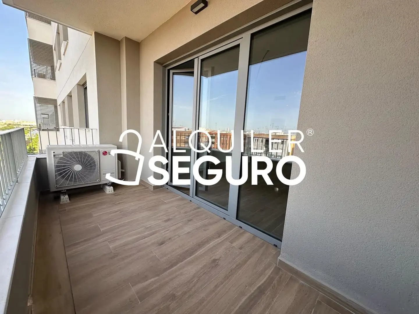 Balcony of Flat for rent in Quart de Poblet  with Air Conditioner, Heating and Terrace