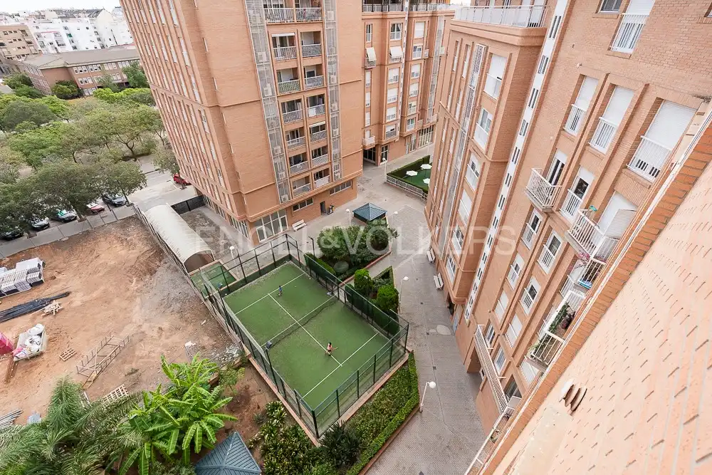 Terrassa de Àtic de lloguer en Valencia amb Aire condicionat, Calefacció i Parquet