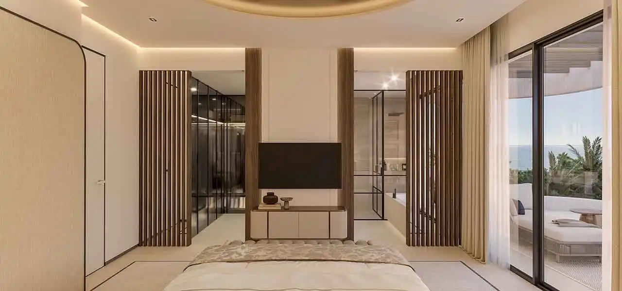 Habitación de Planta baja en venta en Marbella con Aire acondicionado, Calefacción y Jardín privado