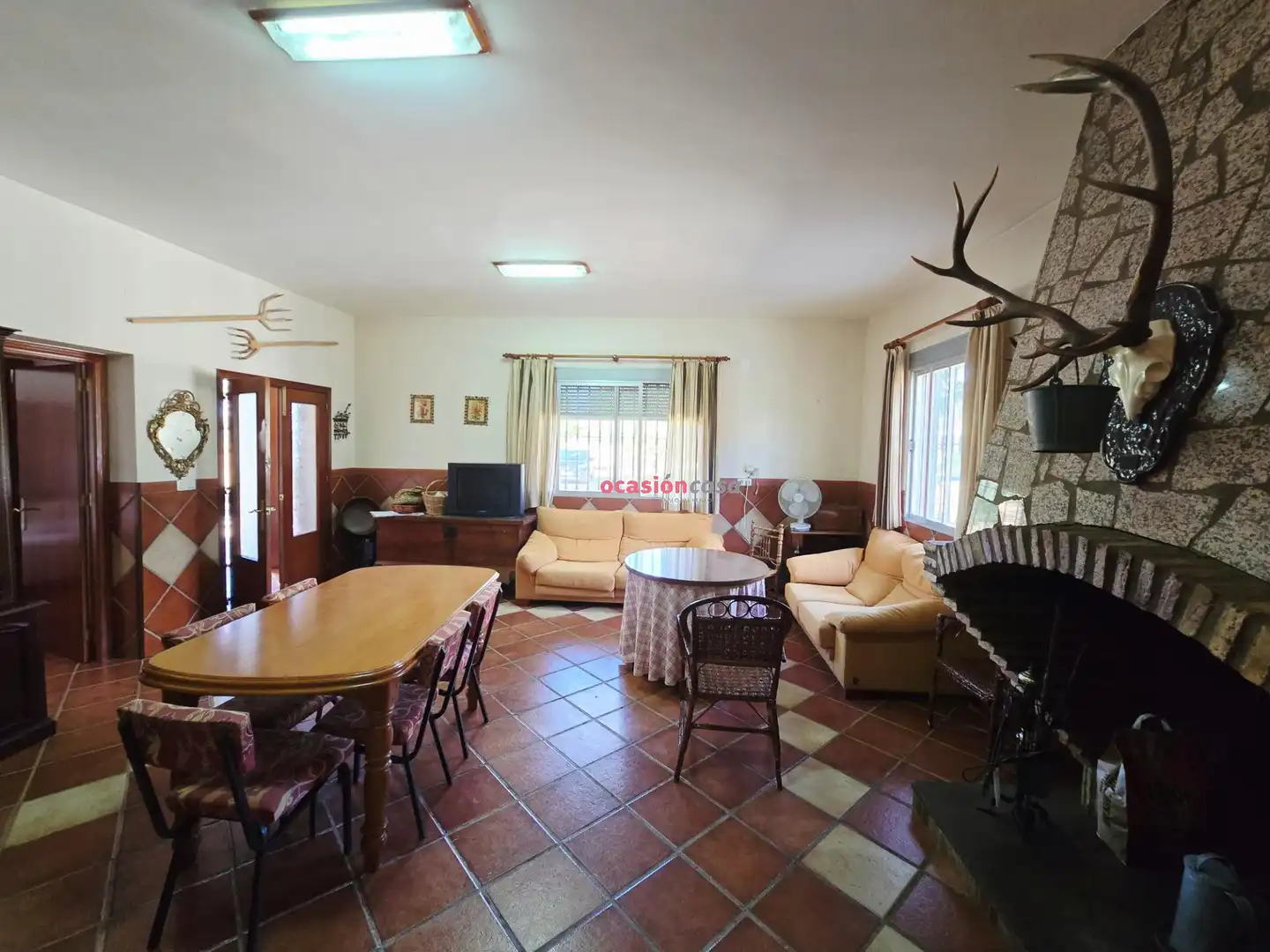 Sala d'estar de Casa o xalet en venda en Alcaracejos amb Traster i Piscina