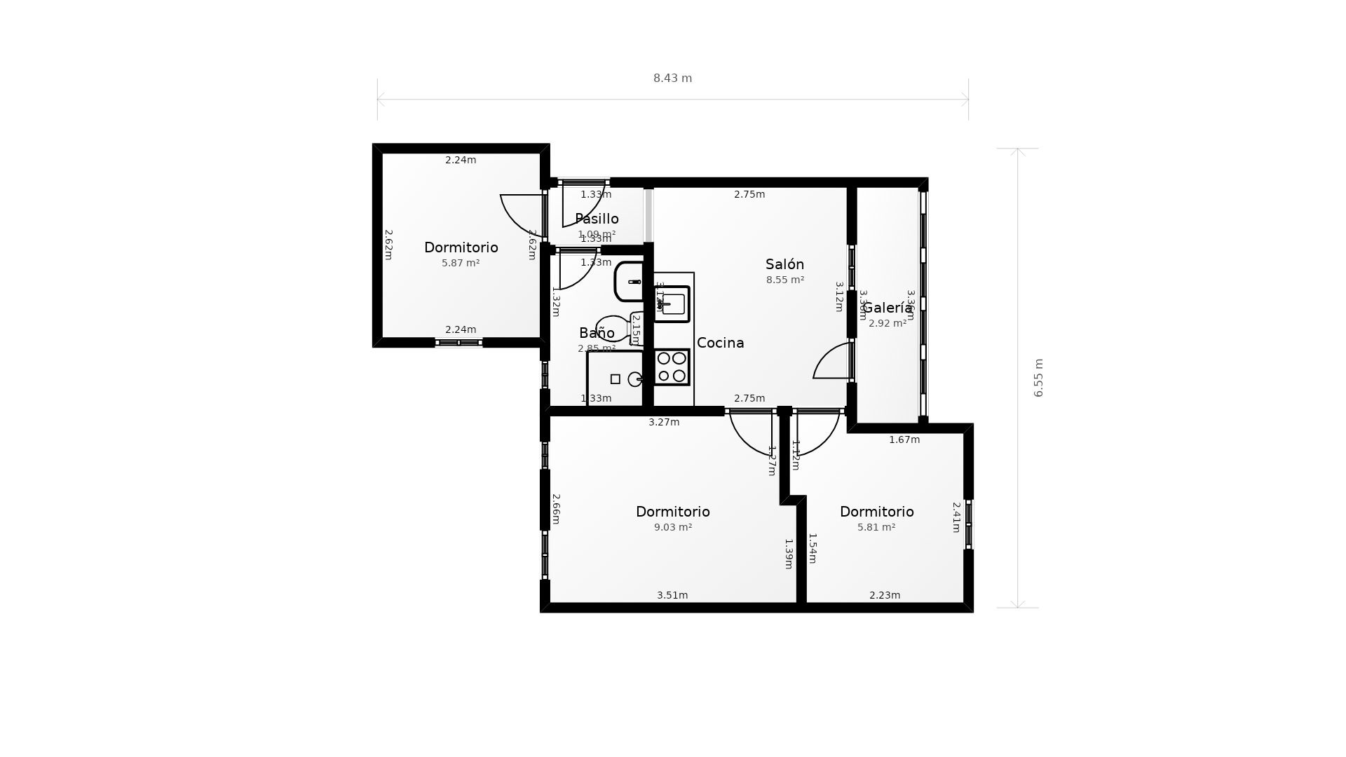 Flat to rent in Centro