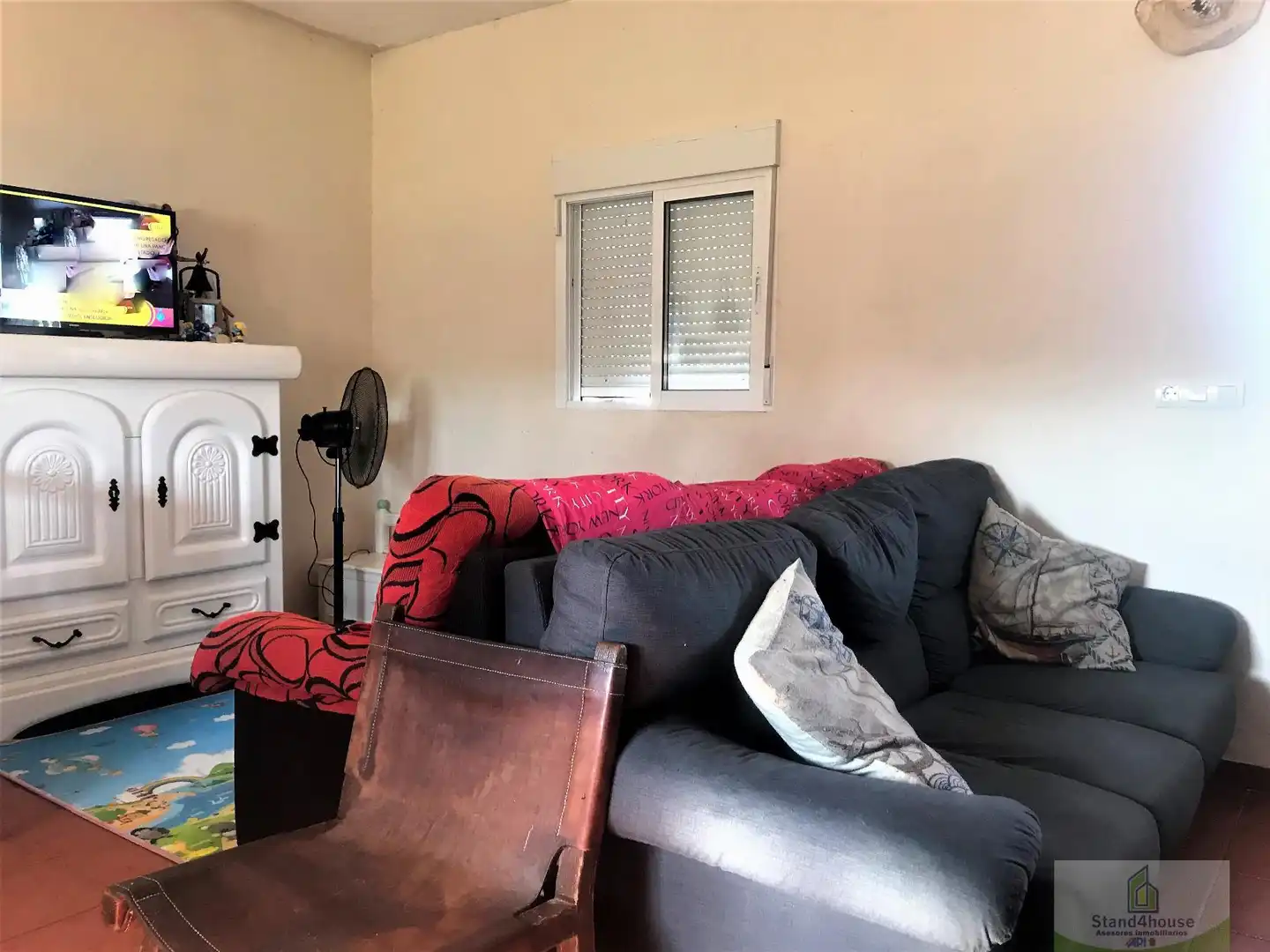 Sala de estar de Finca rústica en venta en Rociana del Condado