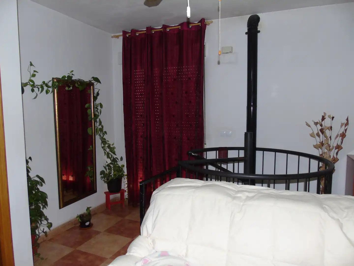 Schlafzimmer von Dachboden zum Verkauf in Lorquí mit Klimaanlage, Terrasse und Ofen