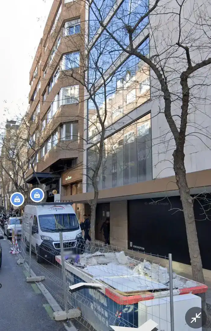 Vista exterior de Garaje de alquiler en Madrid