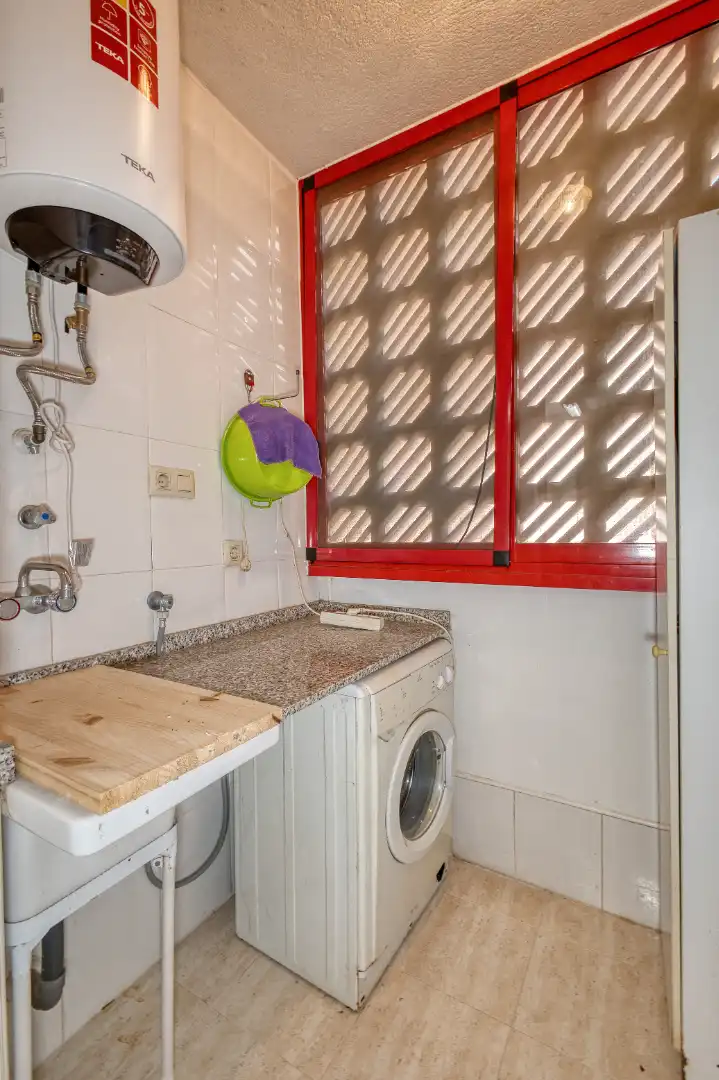 Cocina de Piso en venta en Villajoyosa / La Vila Joiosa con Terraza, Horno y Piscina comunitaria