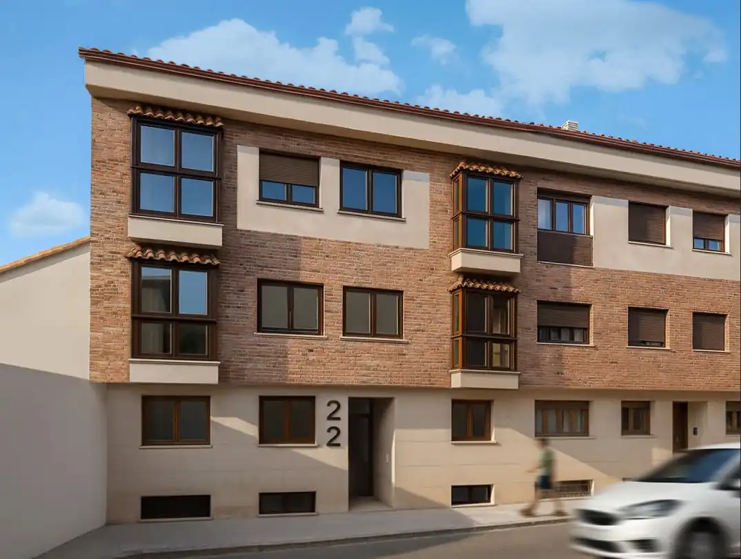 Exterior view of Flat for sale in  Toledo Capital  with Air Conditioner, Heating and Storage room