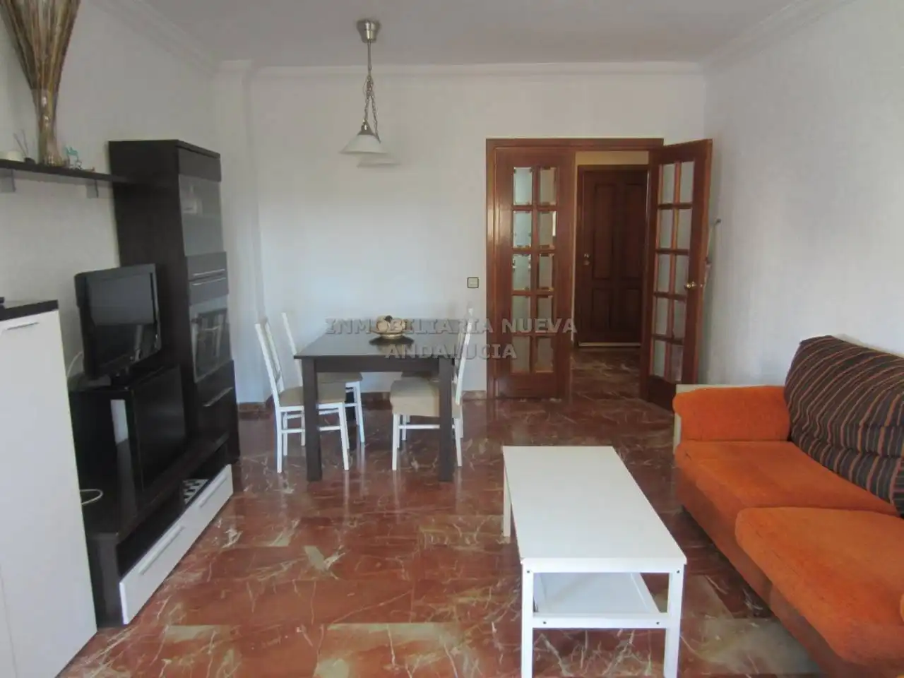 Sala de estar de Piso de alquiler en Almería con Terraza y Amueblado