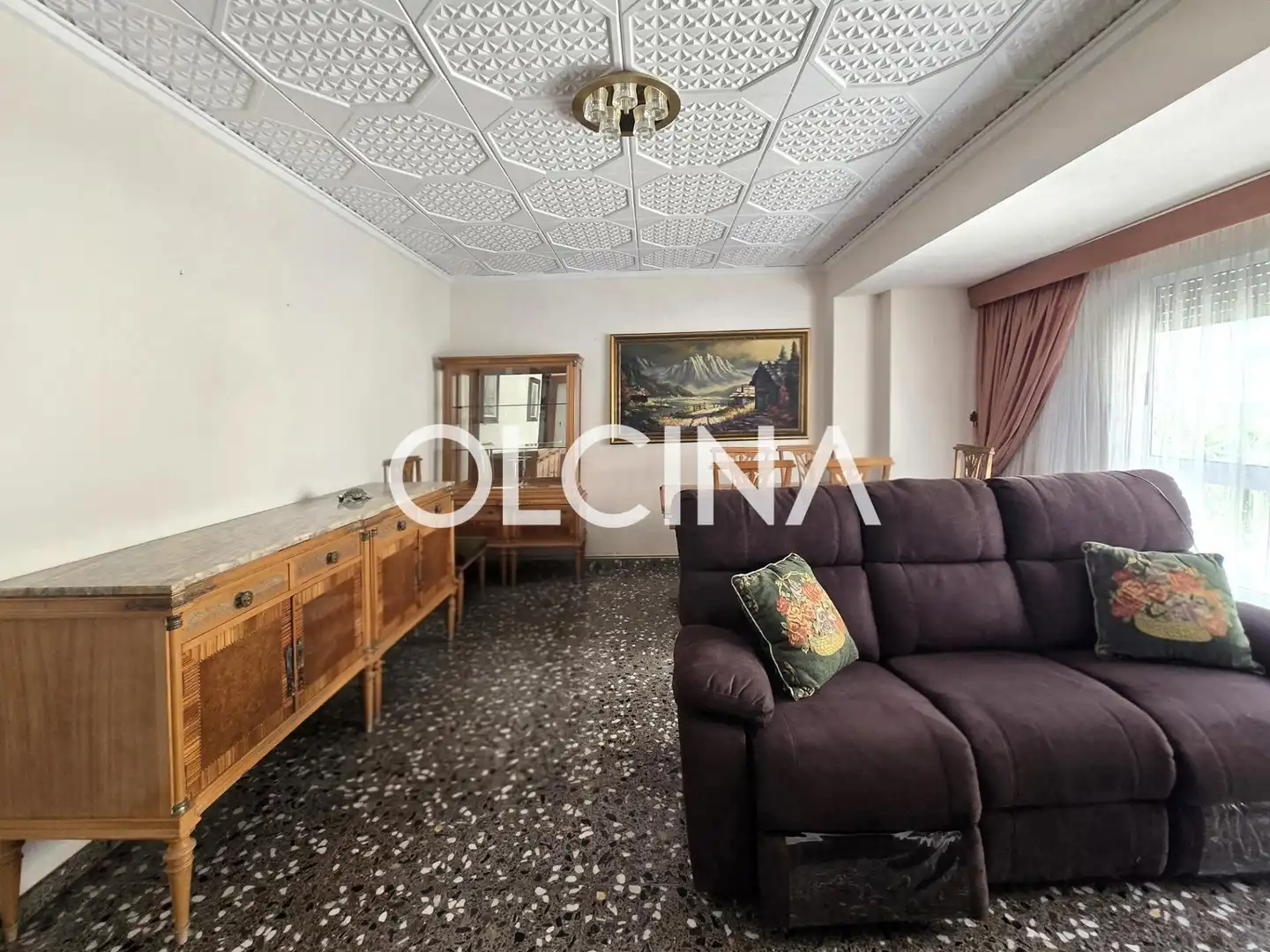 Living room of Flat for sale in Alcoy / Alcoi  with Terrace, Storage room and Balcony
