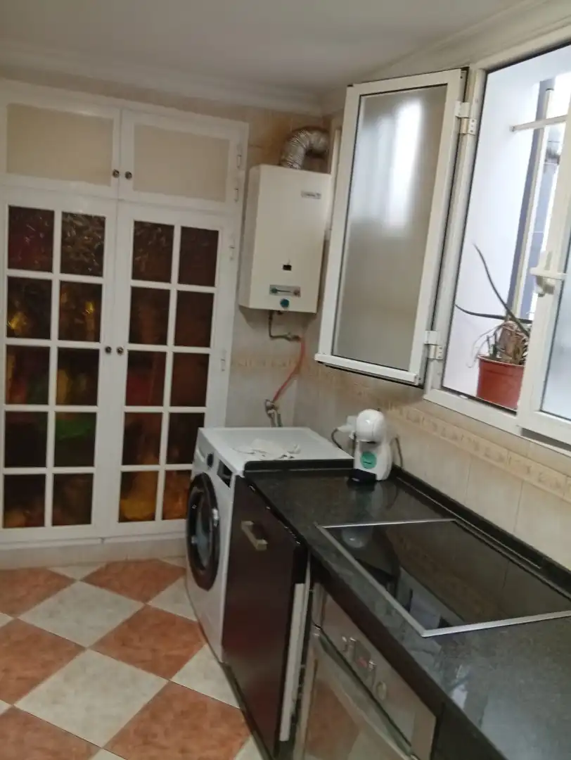 Cocina de Piso en venta en Sanlúcar de Barrameda con Aire acondicionado, Calefacción y Amueblado