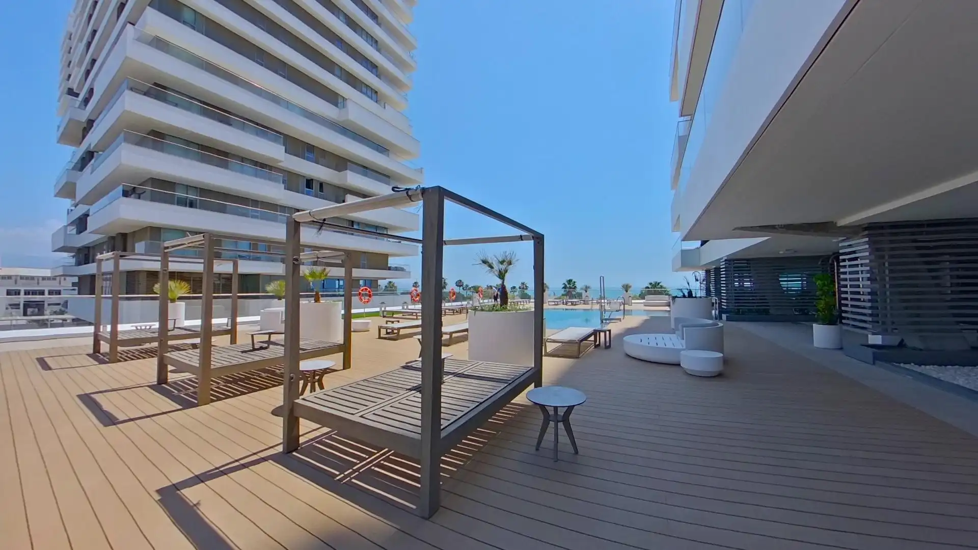 Terraza de Piso de alquiler en Málaga con Aire acondicionado, Calefacción y Terraza