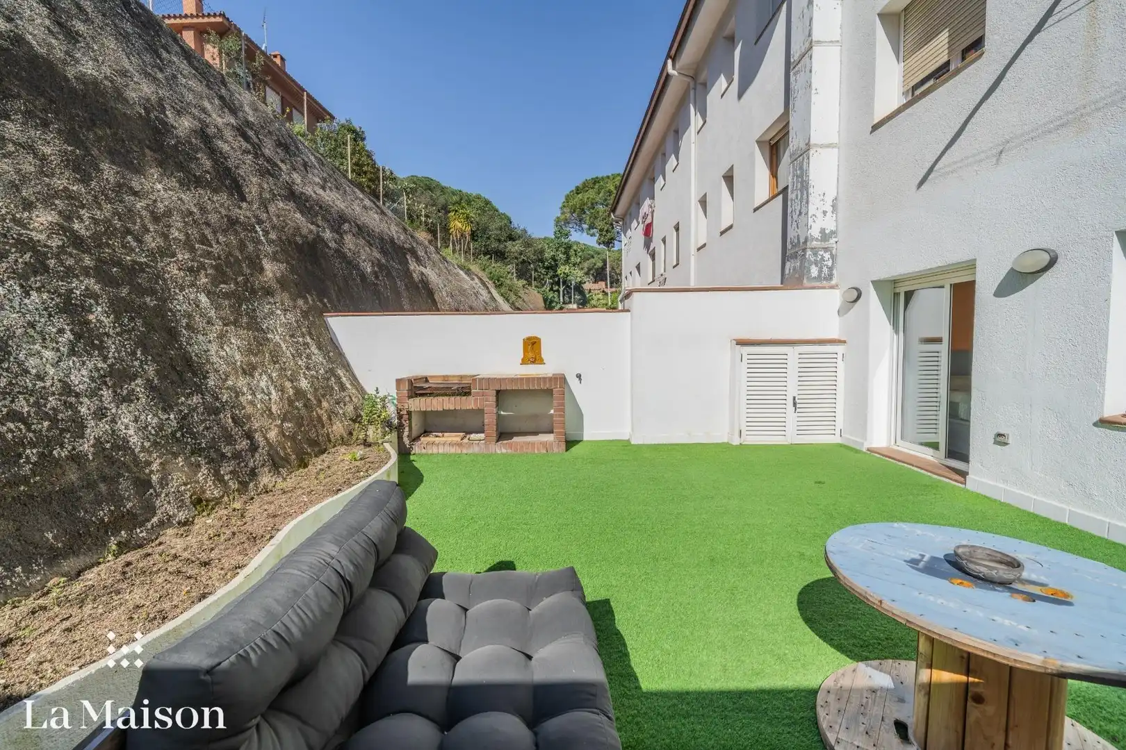 Terrace of Ground floor for sale in Sant Andreu de Llavaneres  with Air Conditioner, Private garden and Terrace