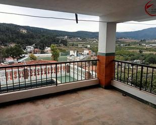Terrassa de Casa o xalet en venda en La Font d'En Carròs amb Jardí privat, Terrassa i Piscina