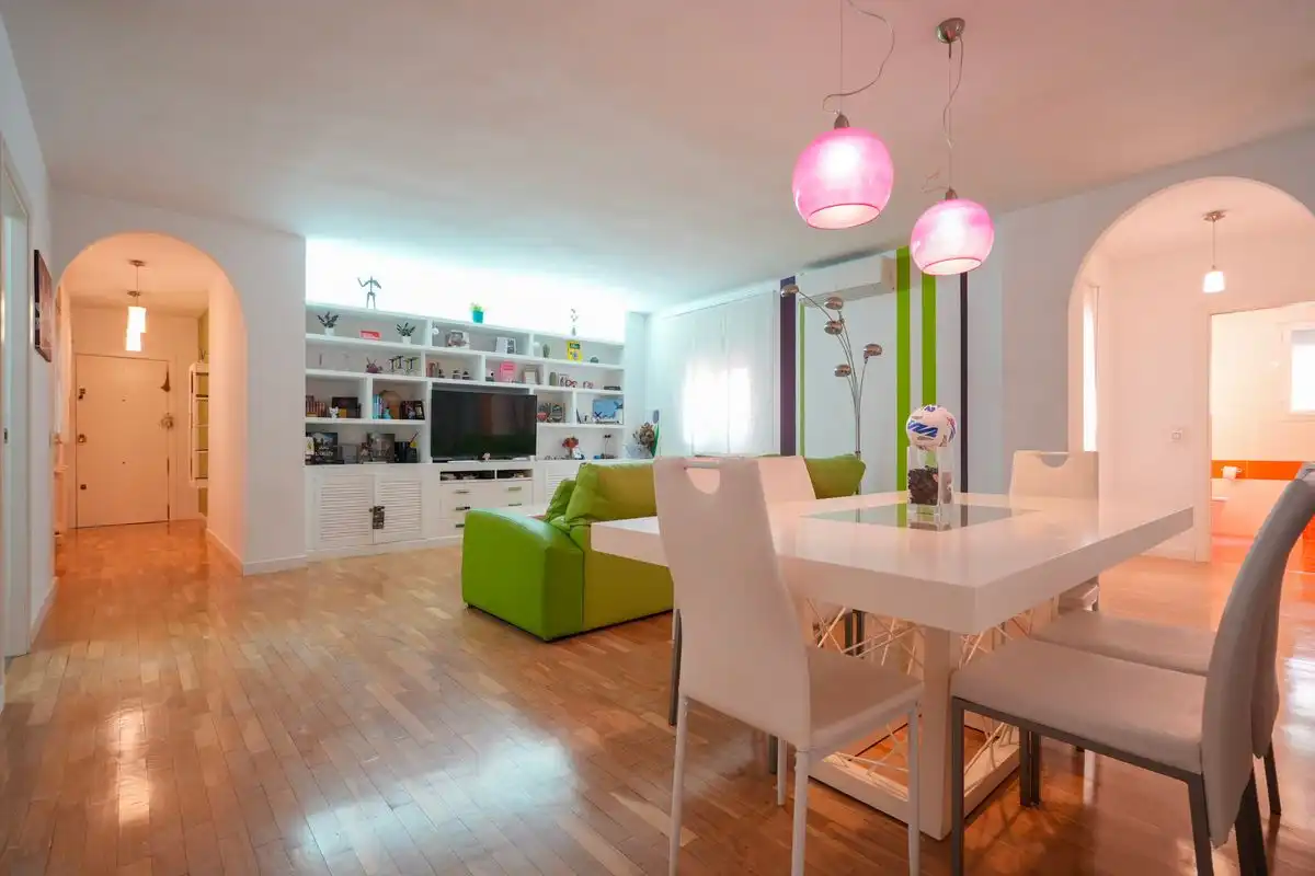 Living room of Ground floor for sale in Alcalá de Henares  with Air Conditioner, Heating and Terrace
