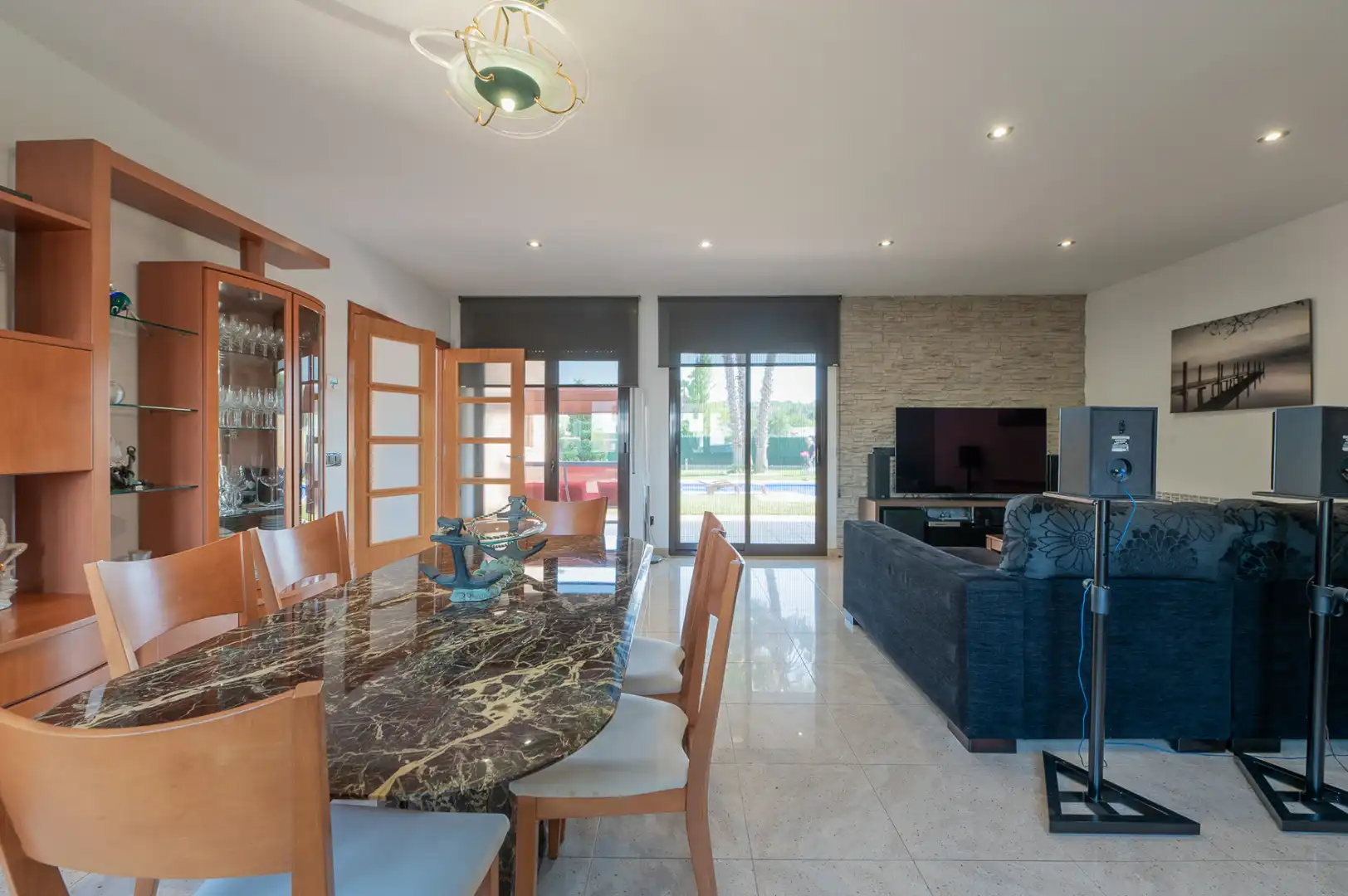 Comedor de Casa o chalet en venta en Quart con Calefacción, Jardín privado y Terraza