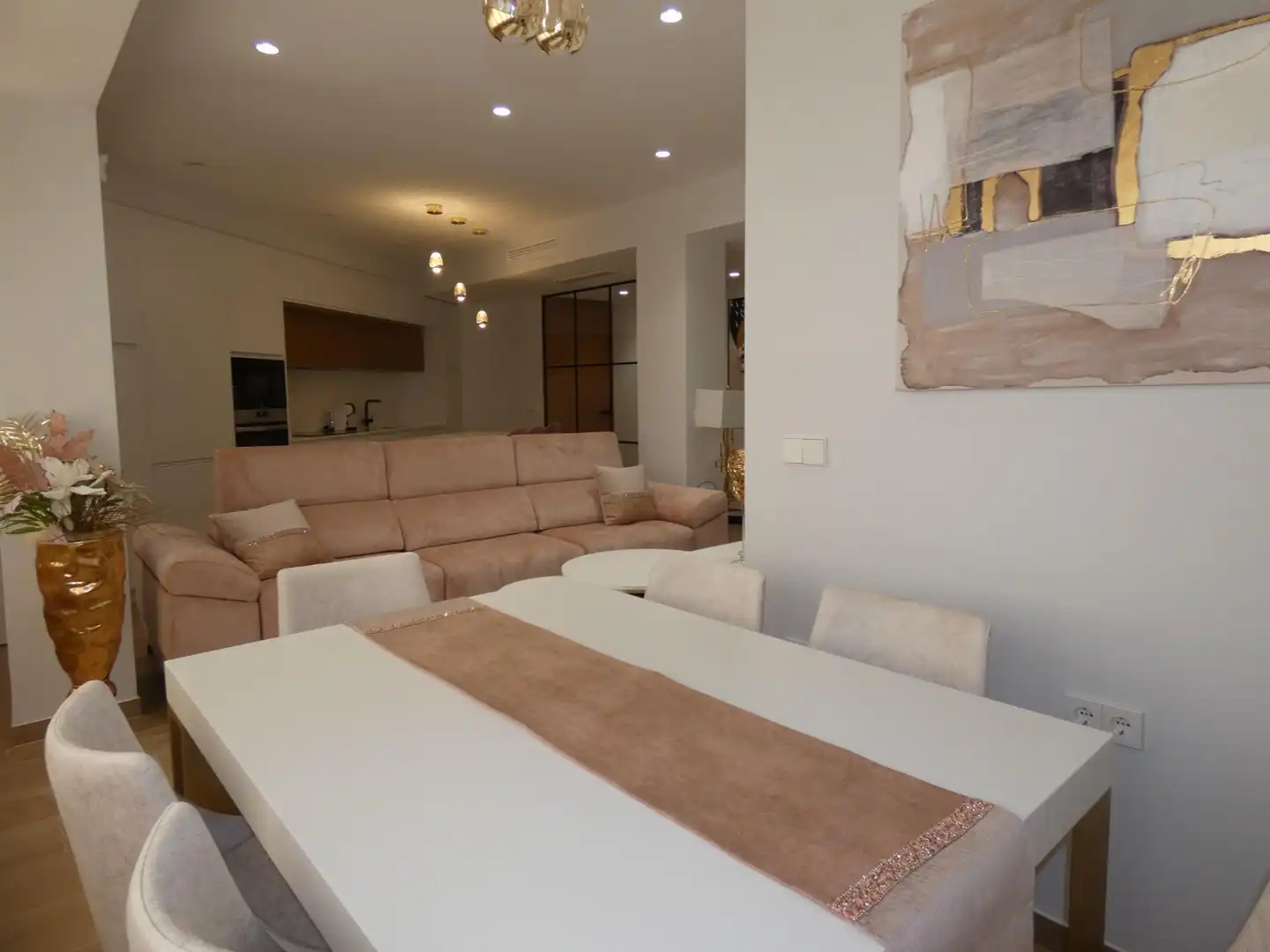 Wohnzimmer von Wohnung zum Verkauf in Alcantarilla mit Klimaanlage und Heizung