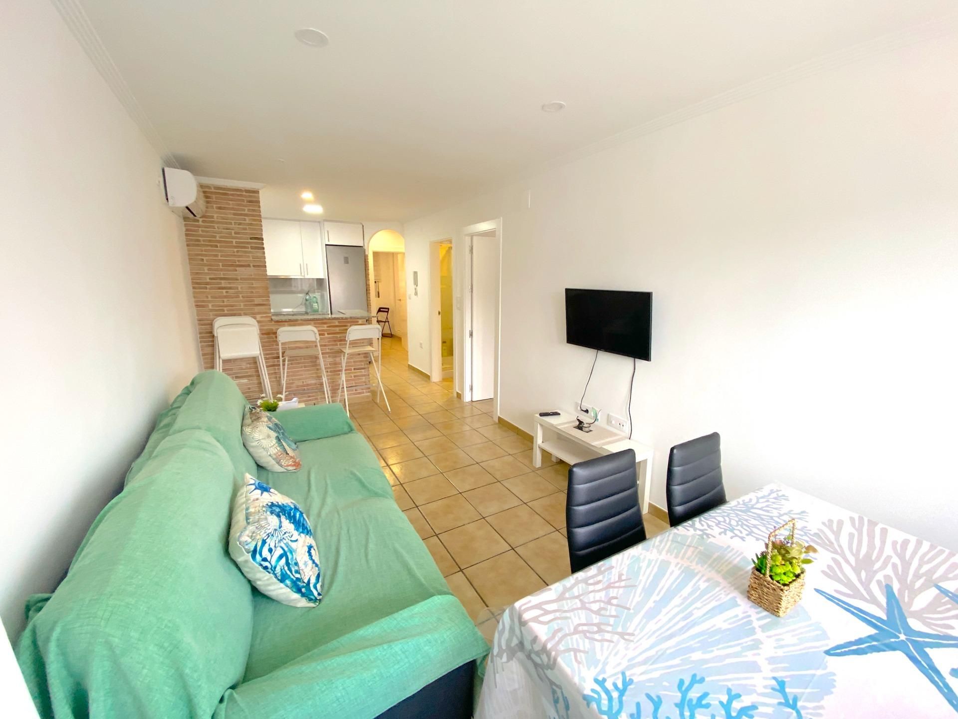 Living room of Apartment for sale in Mazarrón  with Air Conditioner and Balcony