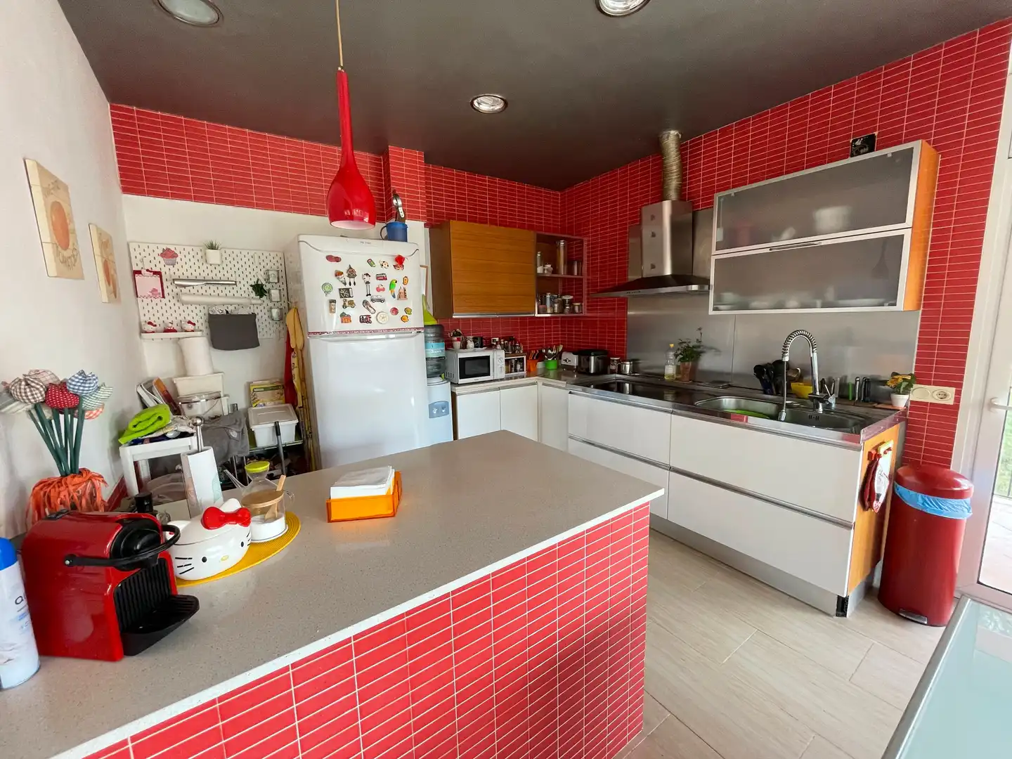Kitchen of Houses for sale in Caldes de Malavella  with Heating, Private garden and Terrace