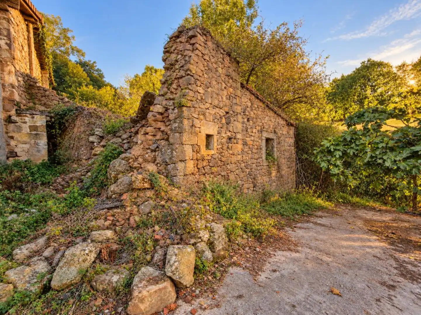 Casa aparellada amb jardí en venda a Coo - Bº Coo Canal 186