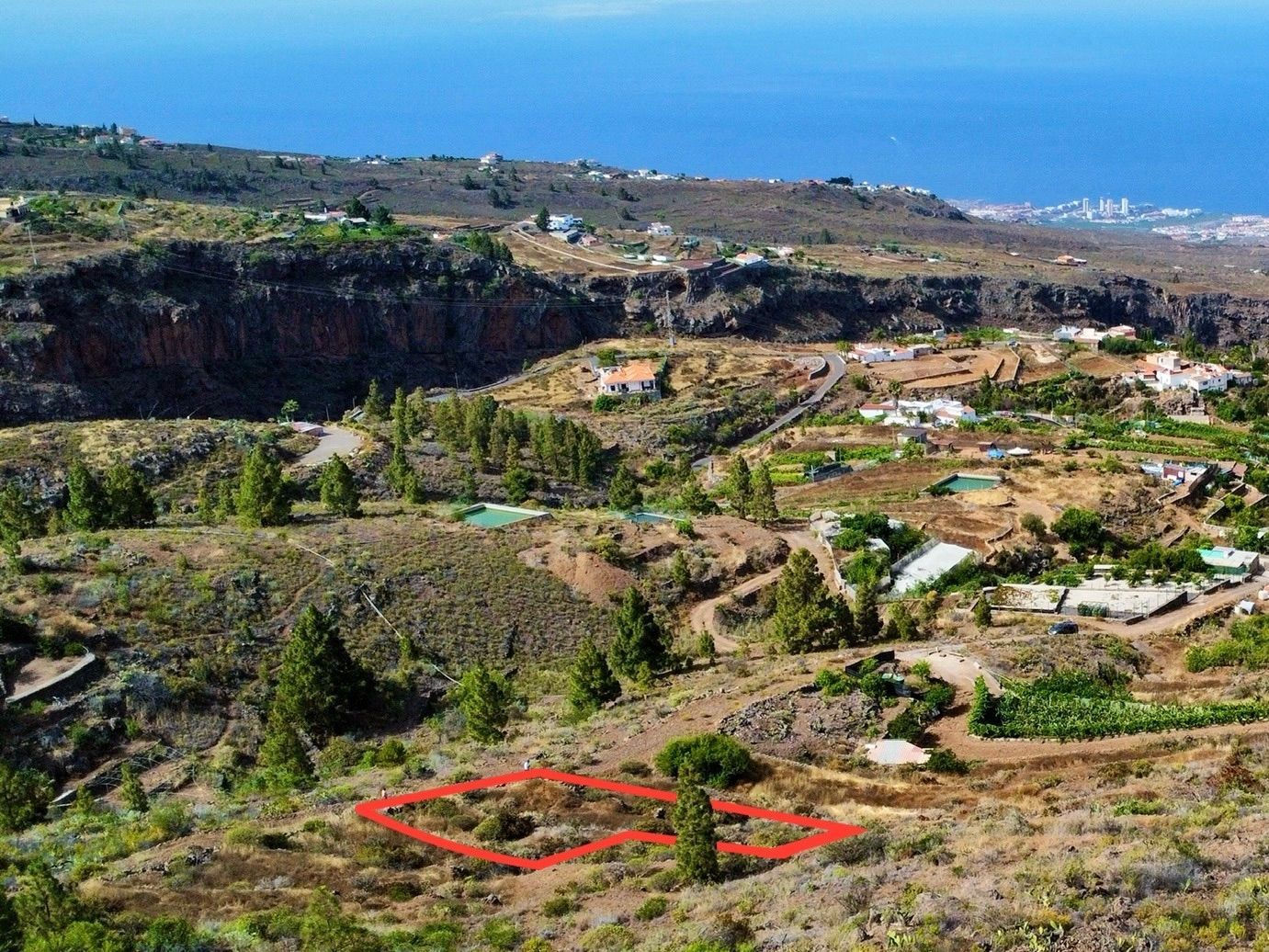 Außenansicht von Grundstücke zum Verkauf in Guía de Isora