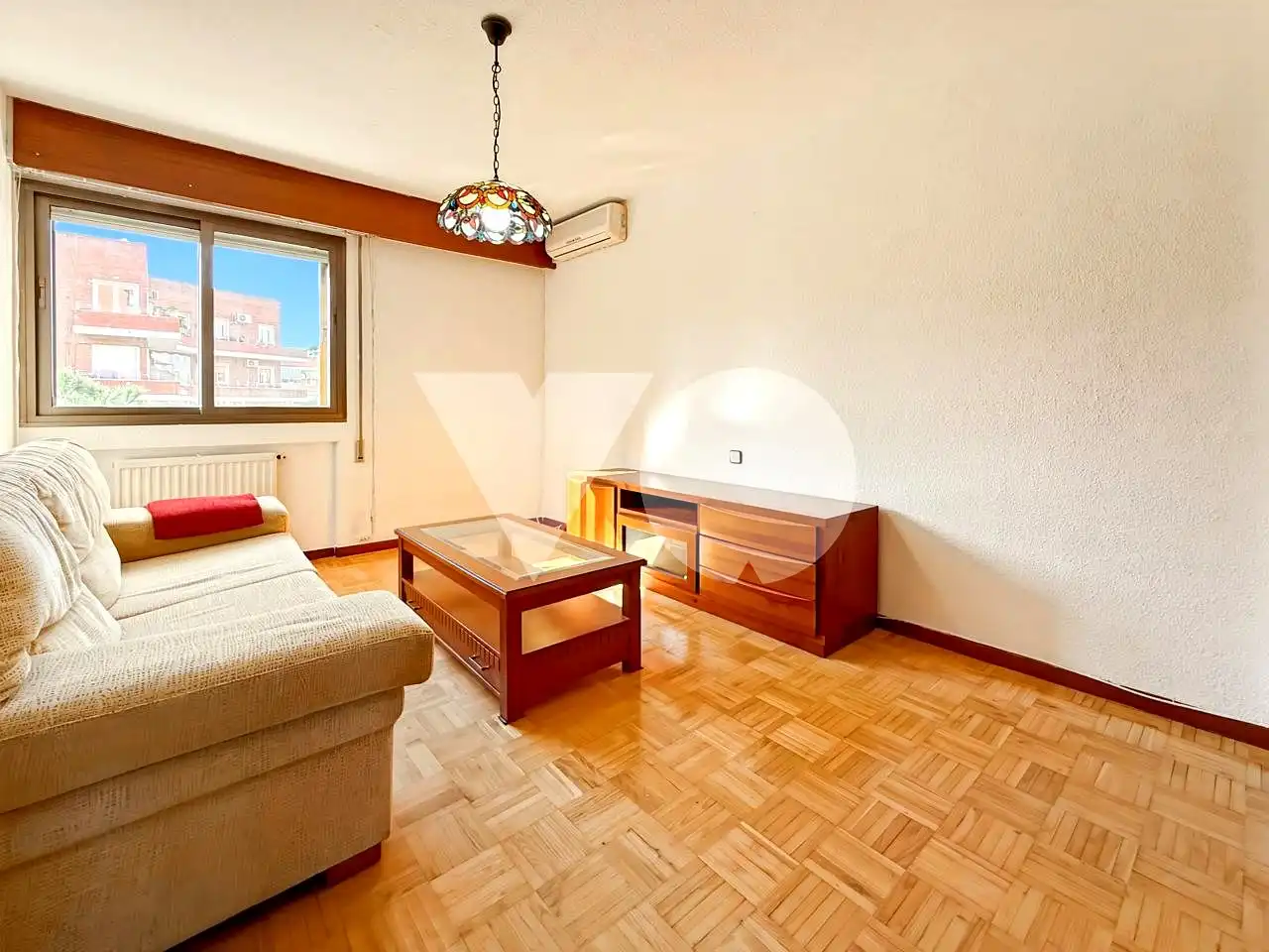 Sala d'estar de Pis de lloguer en Madrid amb Aire condicionat, Calefacció i Terrassa