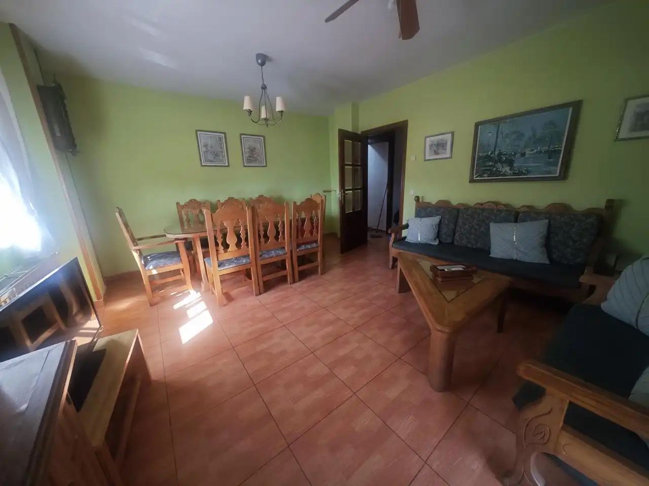 Comedor de Piso en venta en Plasencia con Aire acondicionado, Terraza y Amueblado