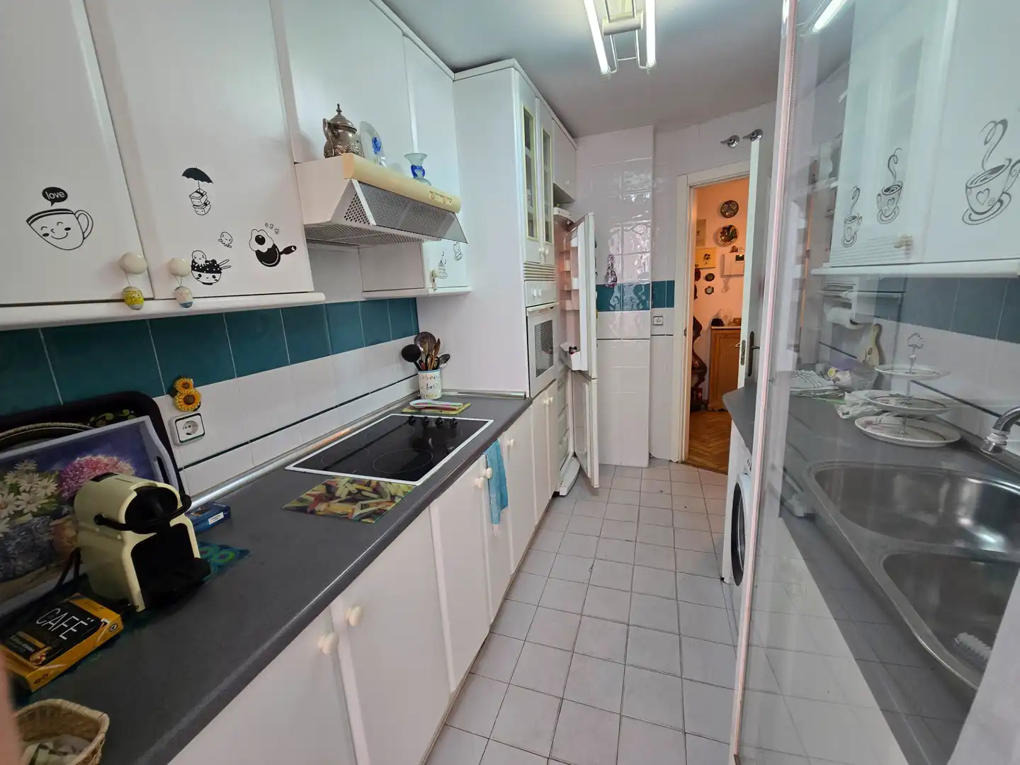 Cocina de Piso en venta en Madrid con Aire acondicionado, Terraza y Piscina