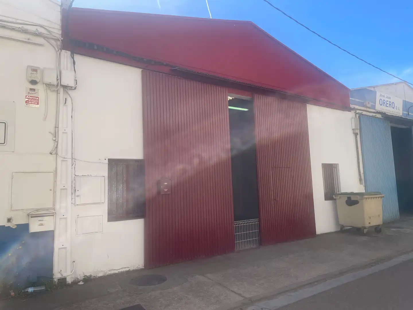 Exterior view of Industrial buildings for rent in Zaragoza