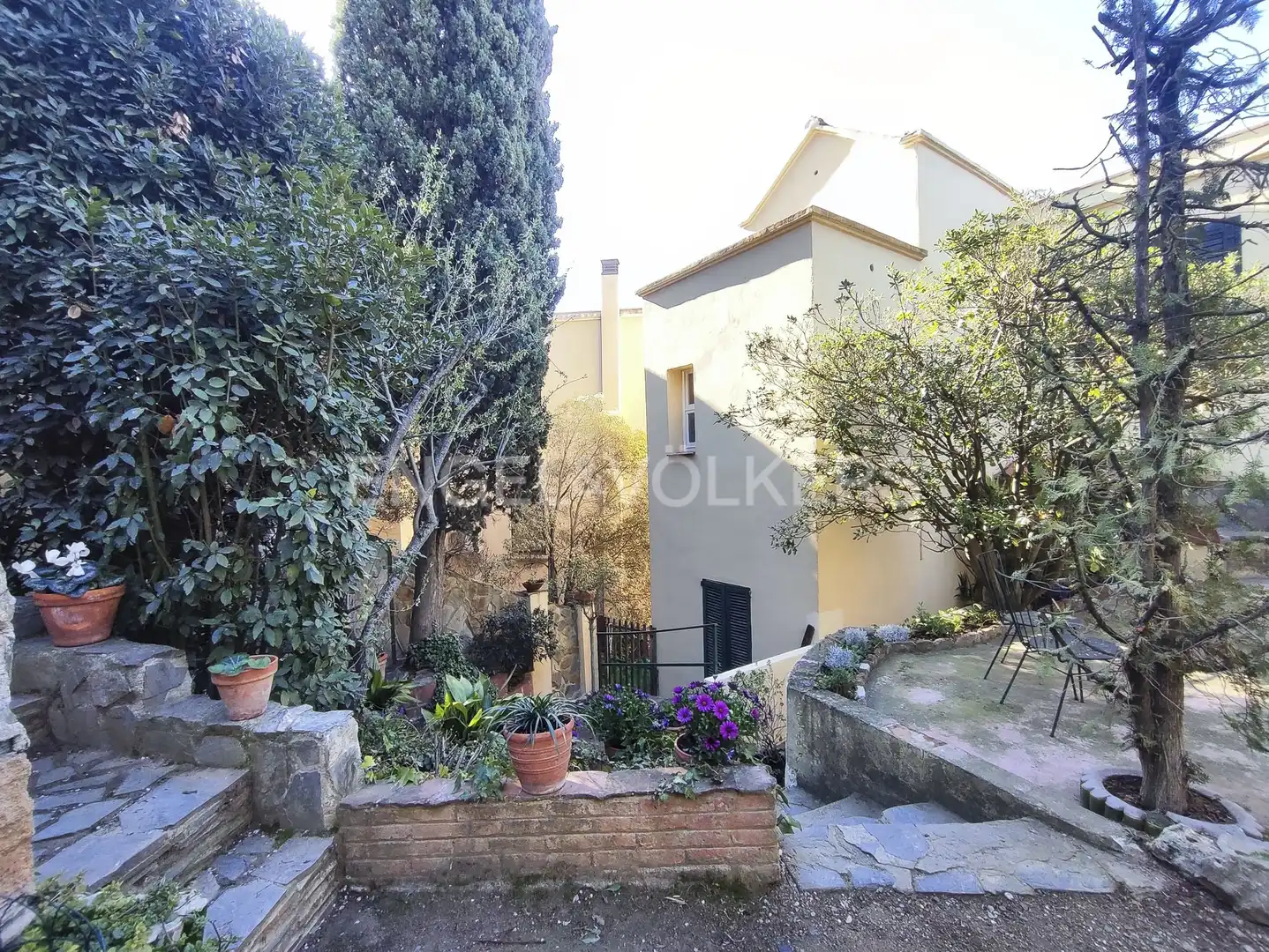 Vista exterior de Casa o chalet de alquiler en  Barcelona Capital con Aire acondicionado, Calefacción y Jardín privado