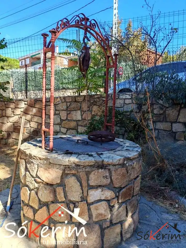 Terraza de Casa o chalet en venta en Robledo de Chavela con Aire acondicionado, Calefacción y Jardín privado