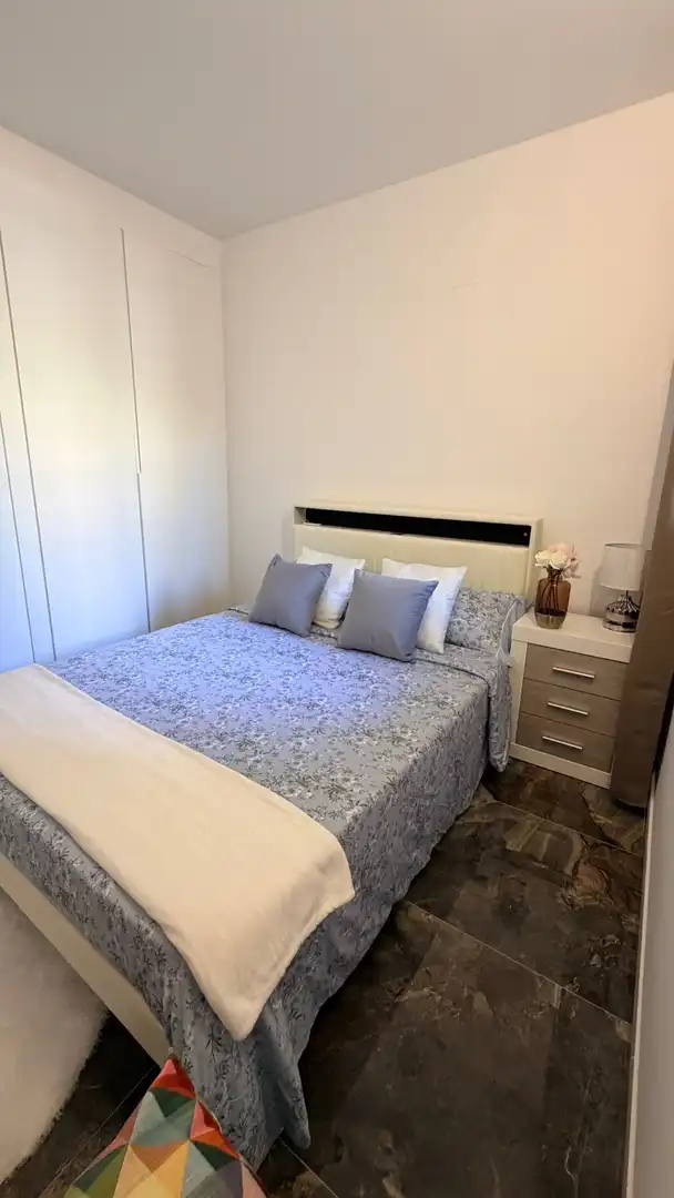 Bedroom of Apartments for rent in Marbella  with Air Conditioner, Heating and Private garden