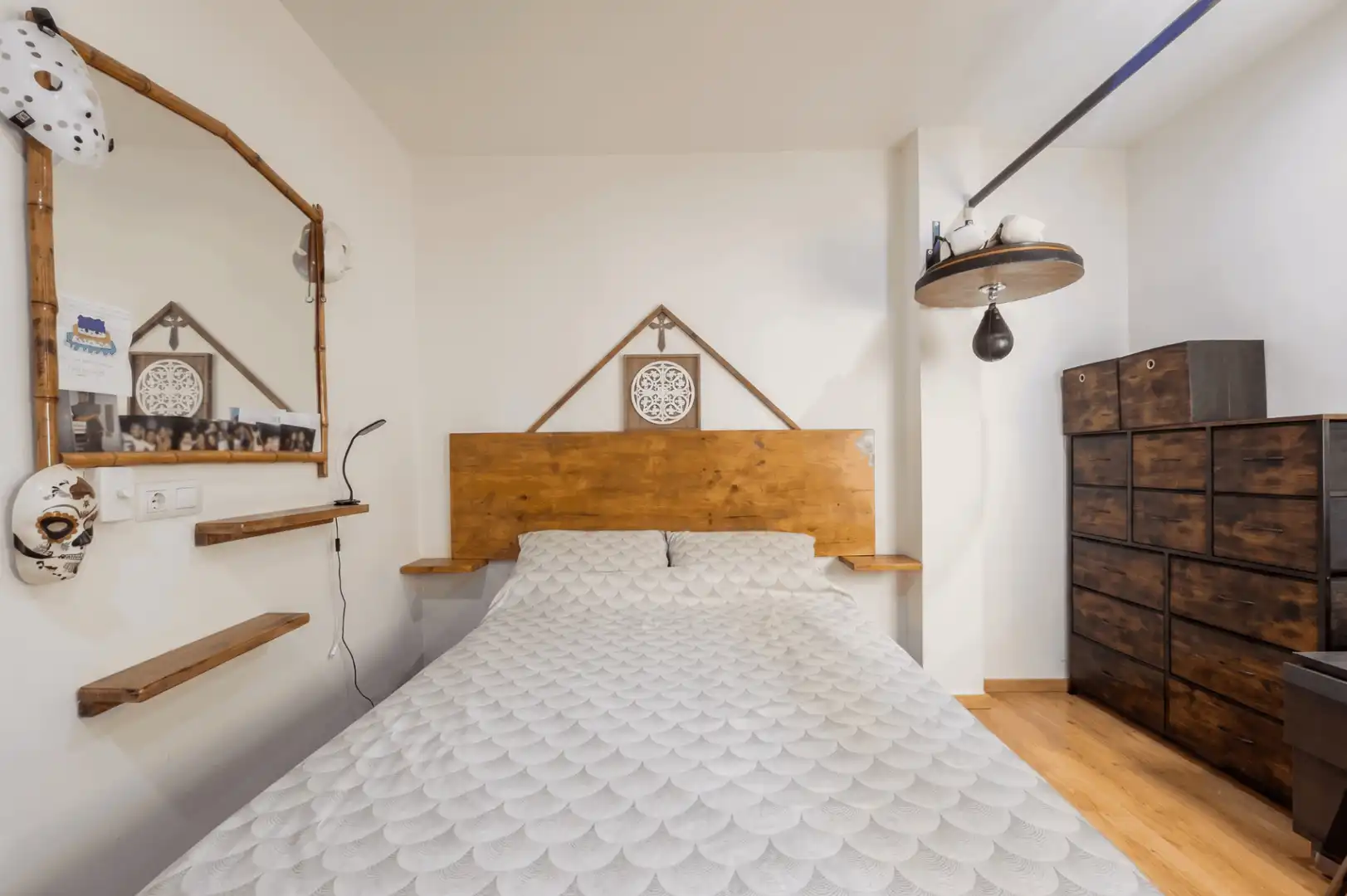 Bedroom of Flat for sale in Castelldefels  with Air Conditioner, Heating and Parquet flooring