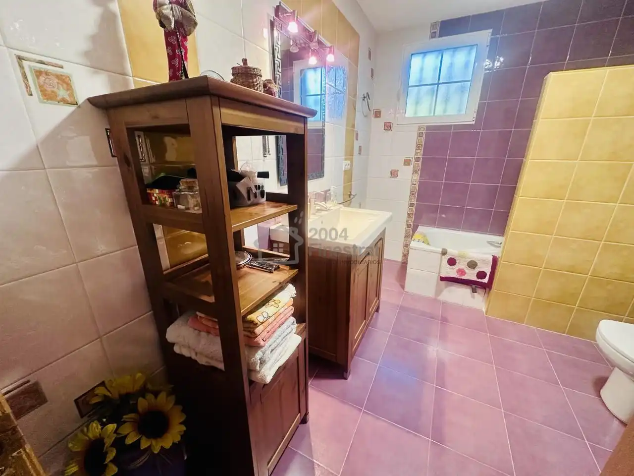 Baño de Casa o chalet en venta en Finestrat con Aire acondicionado, Jardín privado y Terraza