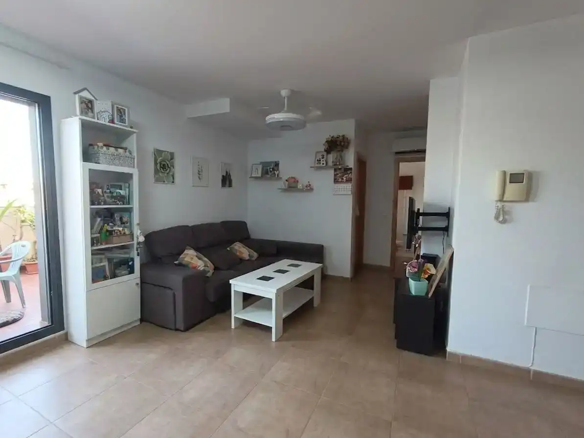 Living room of Flat for sale in El Ejido  with Air Conditioner and Balcony