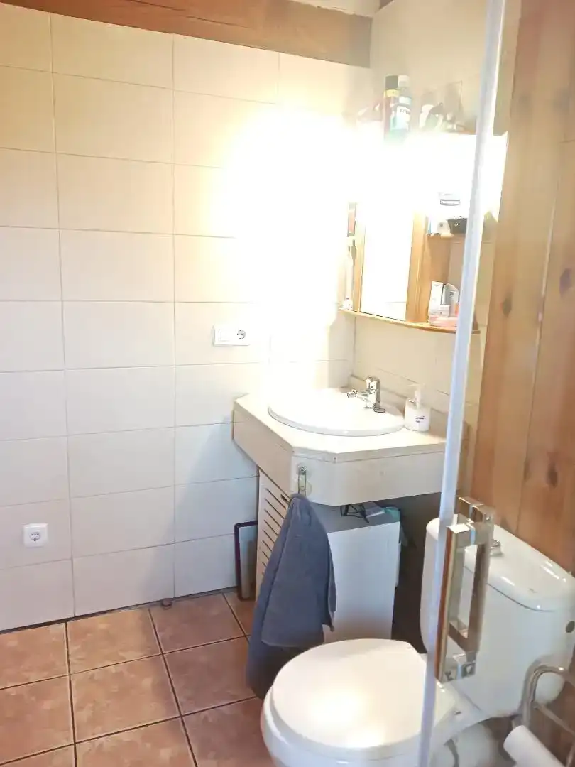 Bany de Casa o xalet en venda en Olmos de Ojeda amb Jardí privat, Traster i Moblat