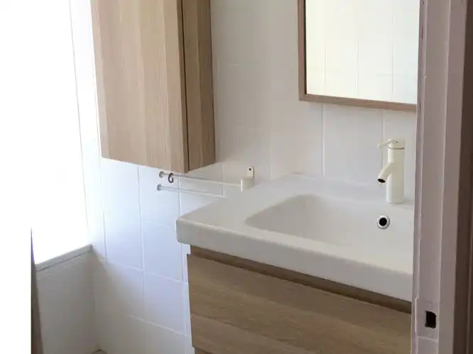 Badezimmer von Wohnung zum Verkauf in  Madrid Capital mit Klimaanlage und Terrasse