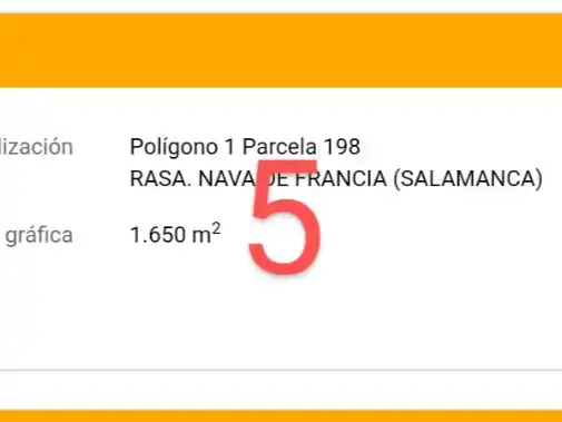 Terreno en venta en Nava de Francia