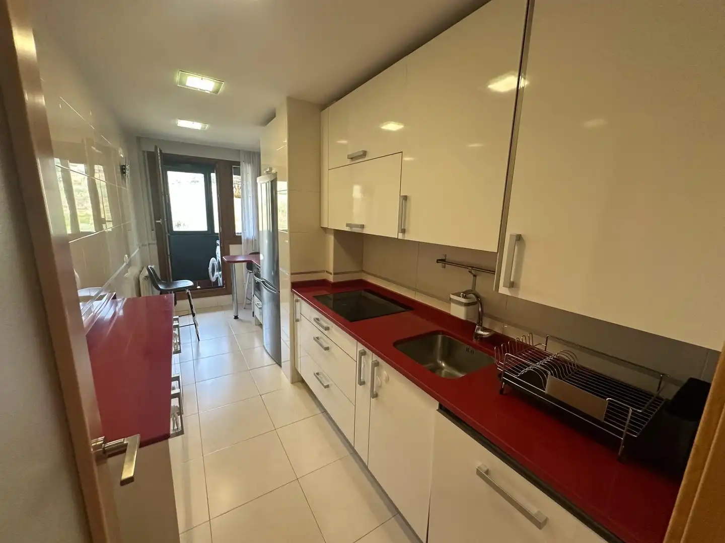 Kitchen of Flat for rent in Burgos  with Heating, Storage room and Furnished