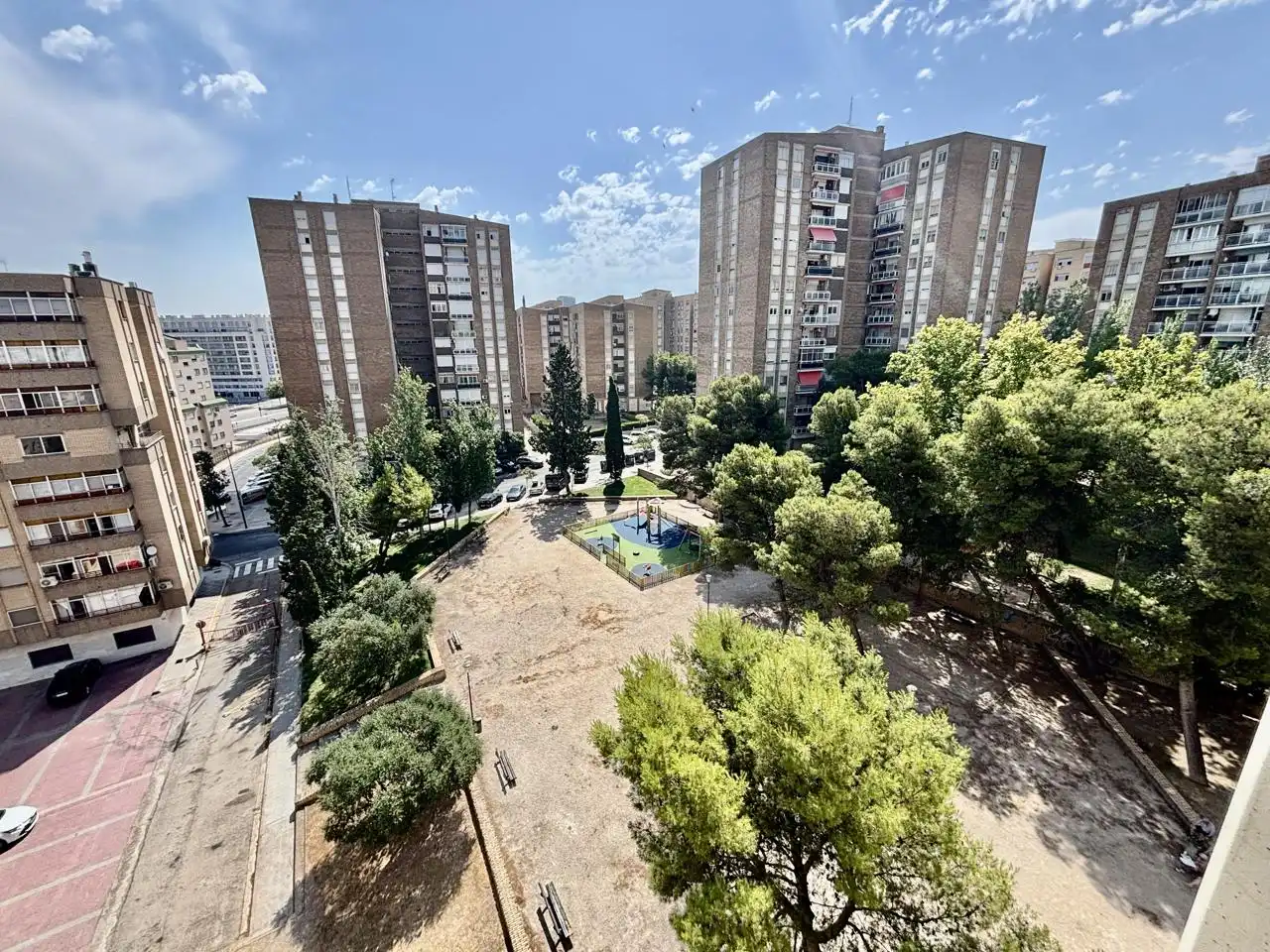 Exterior view of Flat for sale in Zaragoza  with Air Conditioner, Heating and Terrace