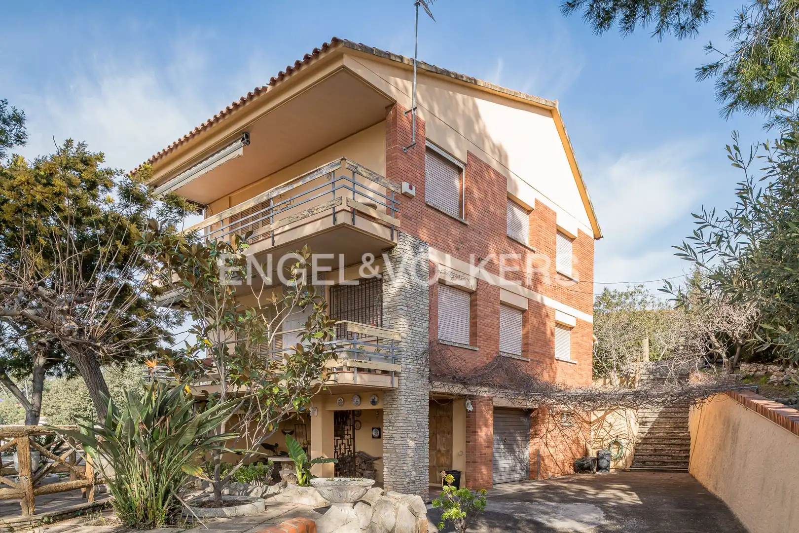 Exterior view of Houses for sale in Cervelló  with Heating, Private garden and Terrace