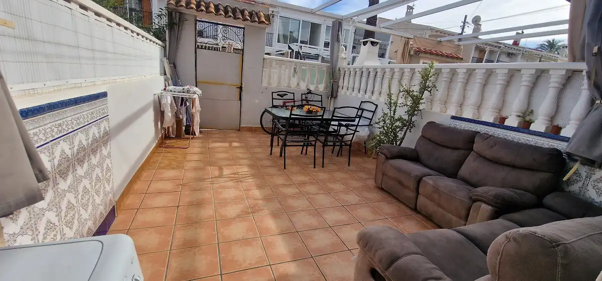 Terraza de Casa adosada en venta en Santa Pola con Terraza, Amueblado y Balcón