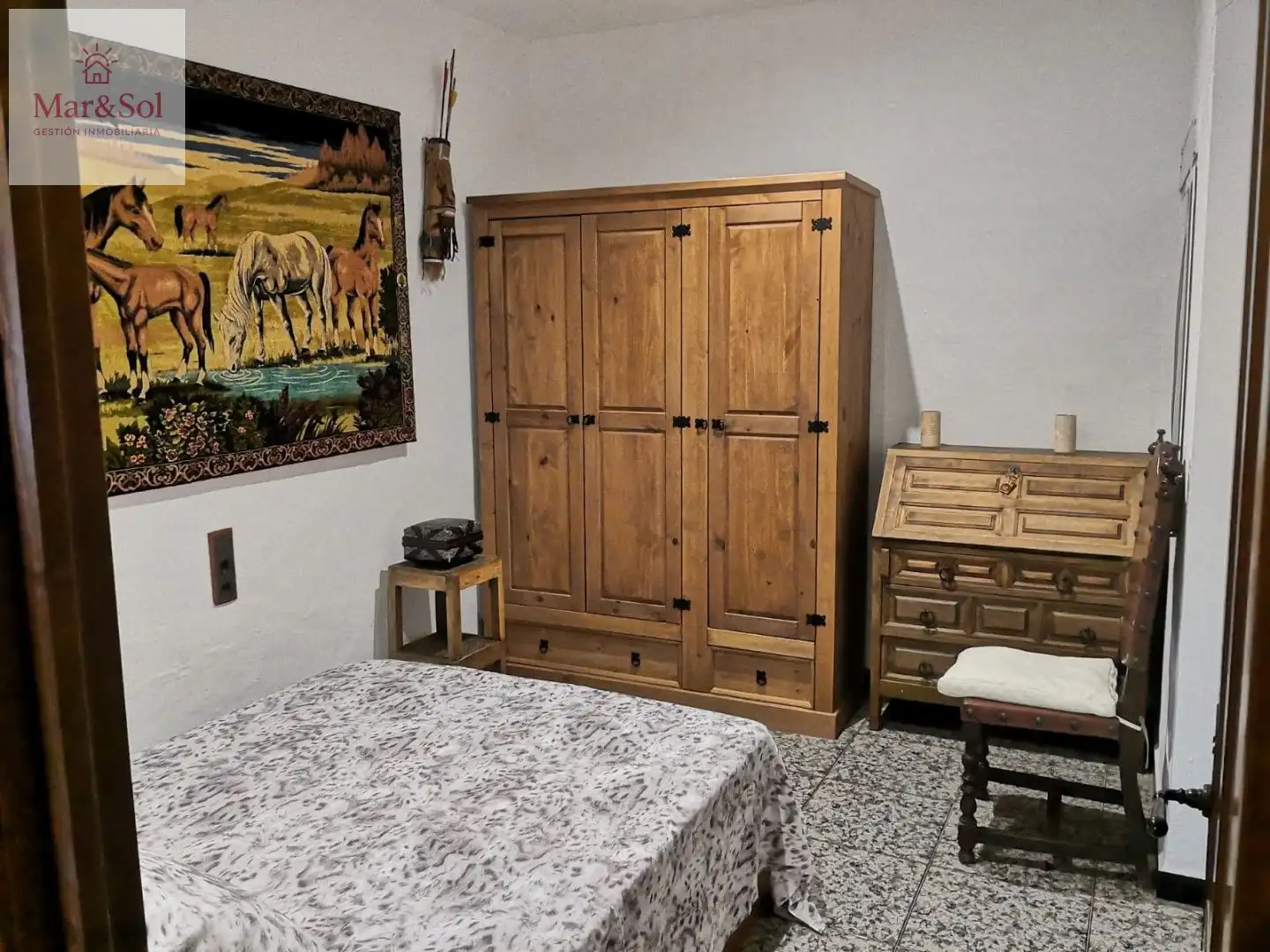 Bedroom of Houses for sale in Cullera  with Air Conditioner, Private garden and Terrace